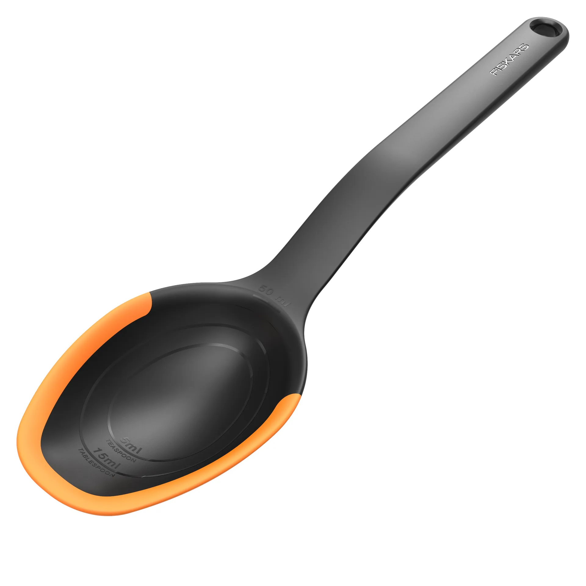 Functional Form silicone spoon 29 cm, 黑色 Fiskars