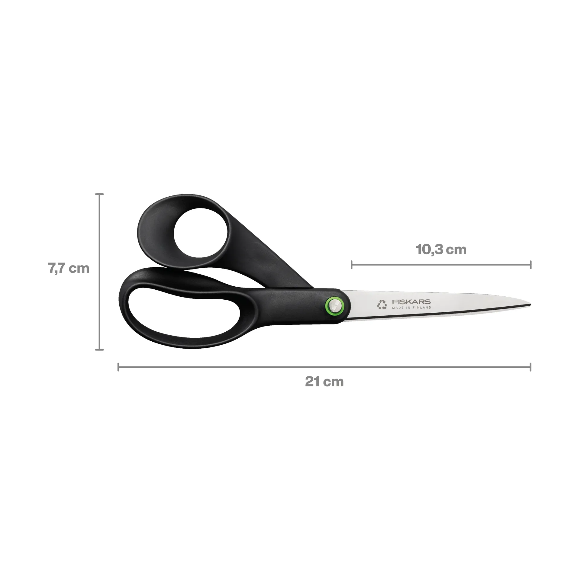 Functional Form universal scissors 21 cm, 黑色 Fiskars