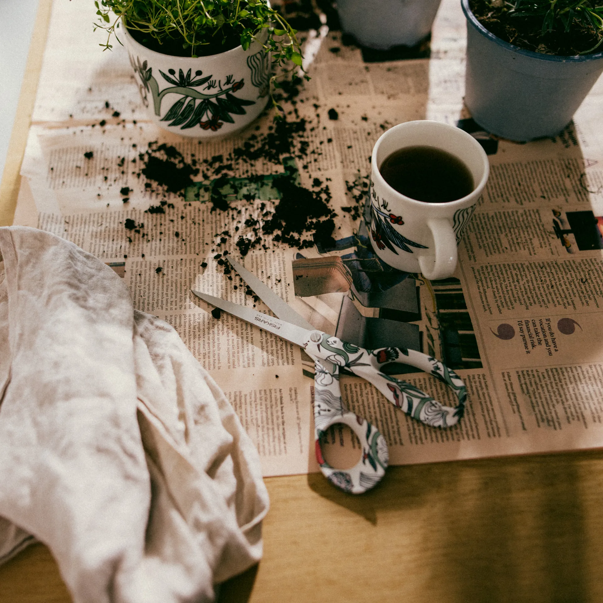 Gardeners universal scissors 21 cm, 彩色 Fiskars