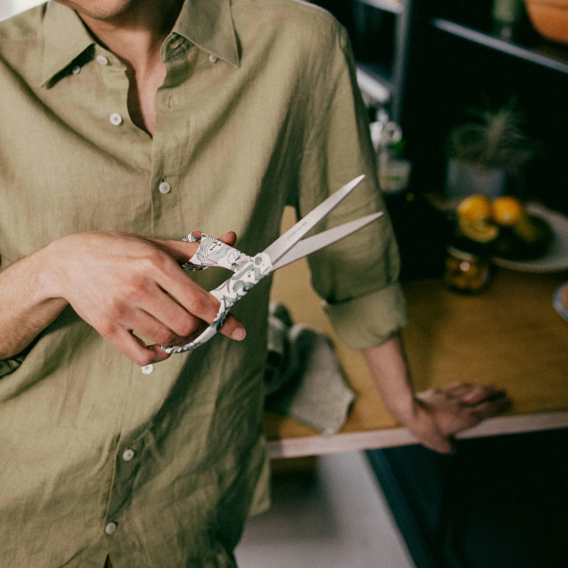 Gardeners universal scissors 21 cm, 彩色 Fiskars