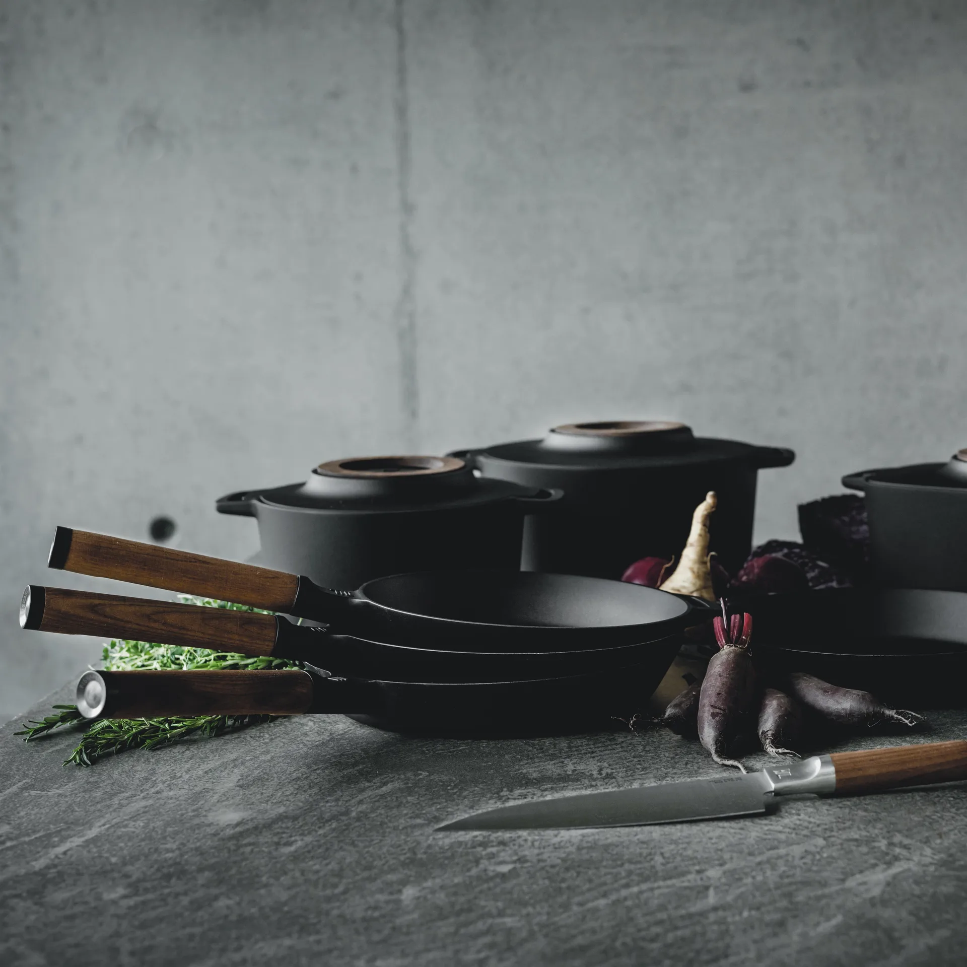 Norden 煎锅/炒锅 cast iron, 24 cm Fiskars