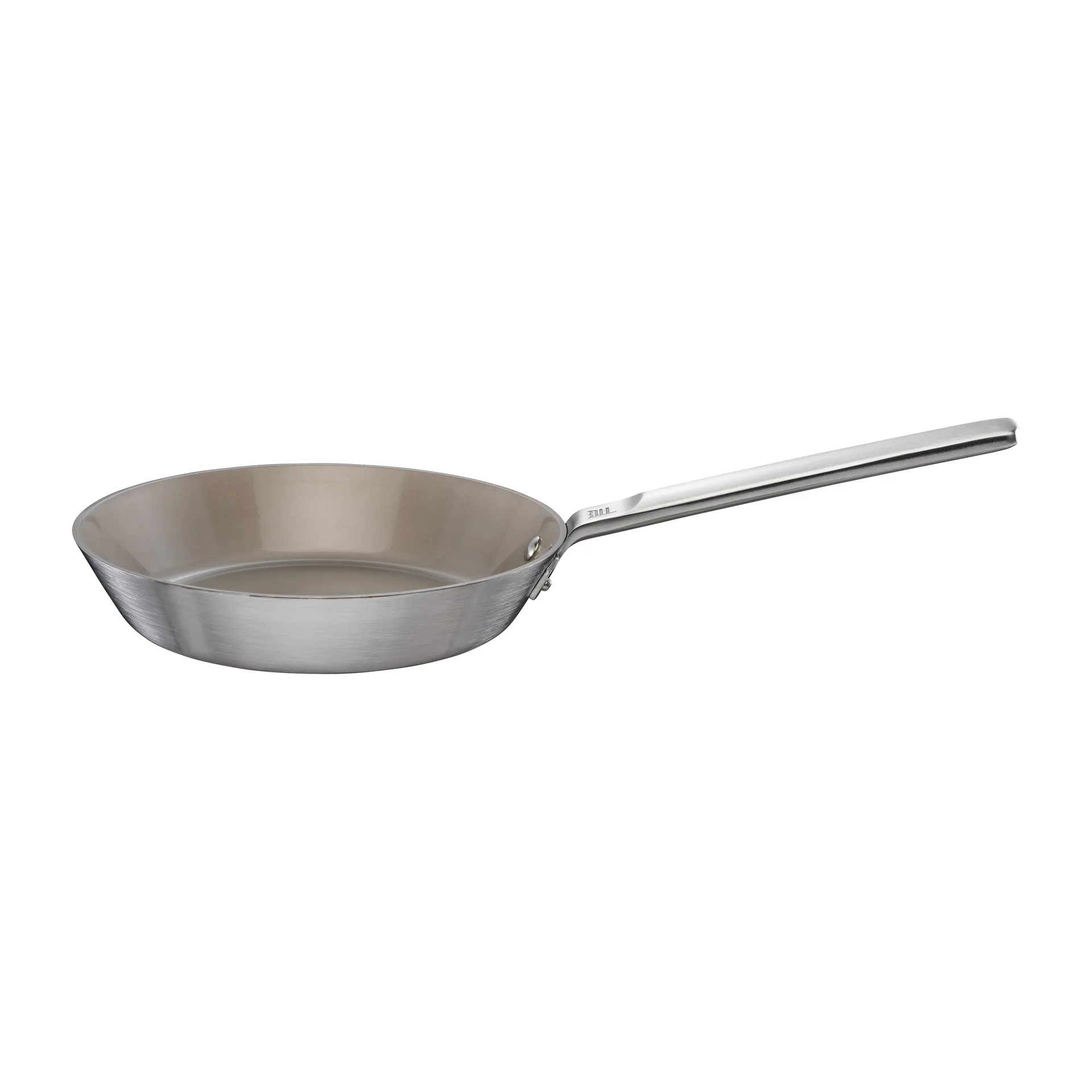 Norden Steel 2023 不锈钢煎锅/炒锅/炖锅 平底煎锅 不粘锅有涂层 无盖 , Ø24cm Fiskars