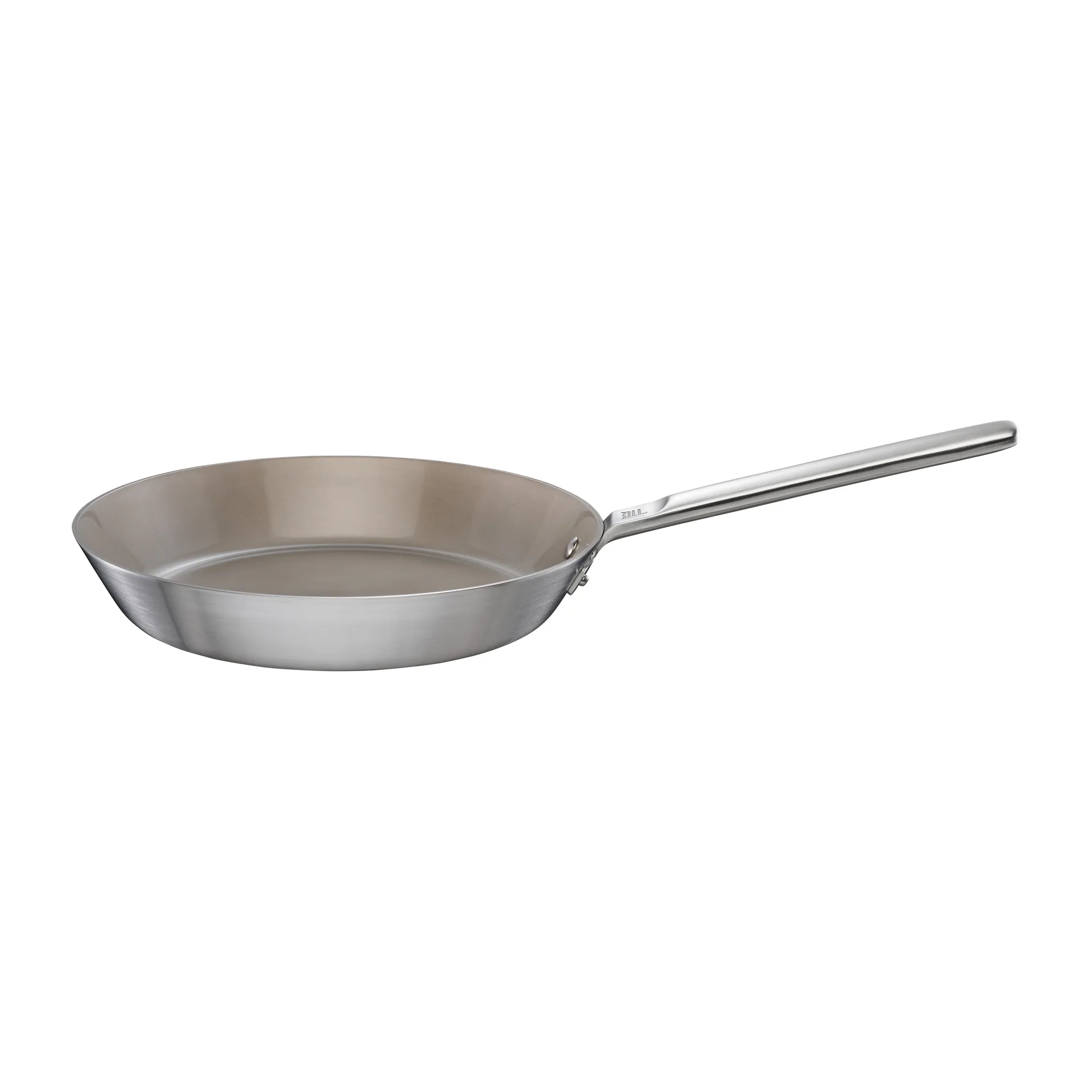 Norden Steel 2023 不锈钢煎锅/炒锅/炖锅 平底煎锅 不粘锅有涂层 无盖 , Ø28cm Fiskars