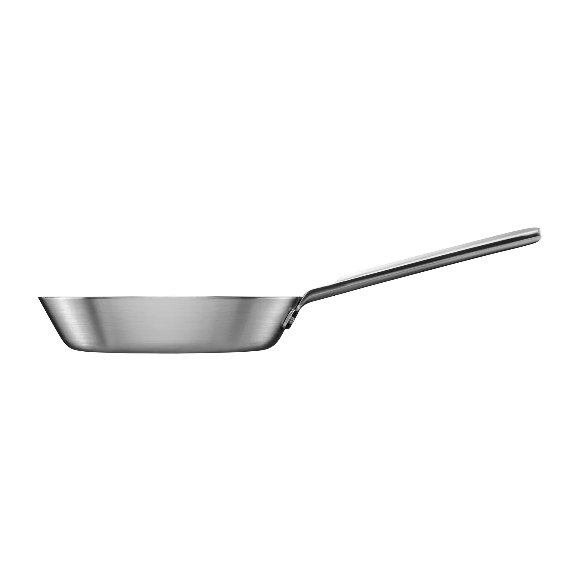 Norden Steel 不锈钢平底煎锅 无涂层 无盖, Ø24 cm Fiskars