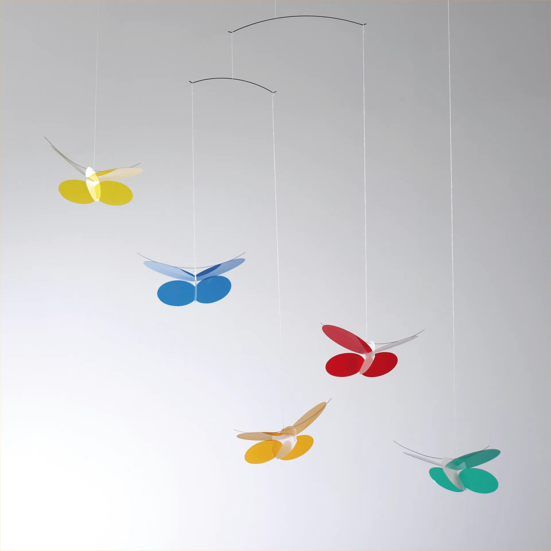 Butterflies 平衡挂件 mobile, multi Flensted Mobiles