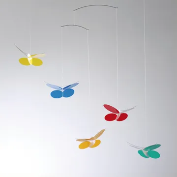 Butterflies 平衡挂件 mobile - multi - Flensted Mobiles