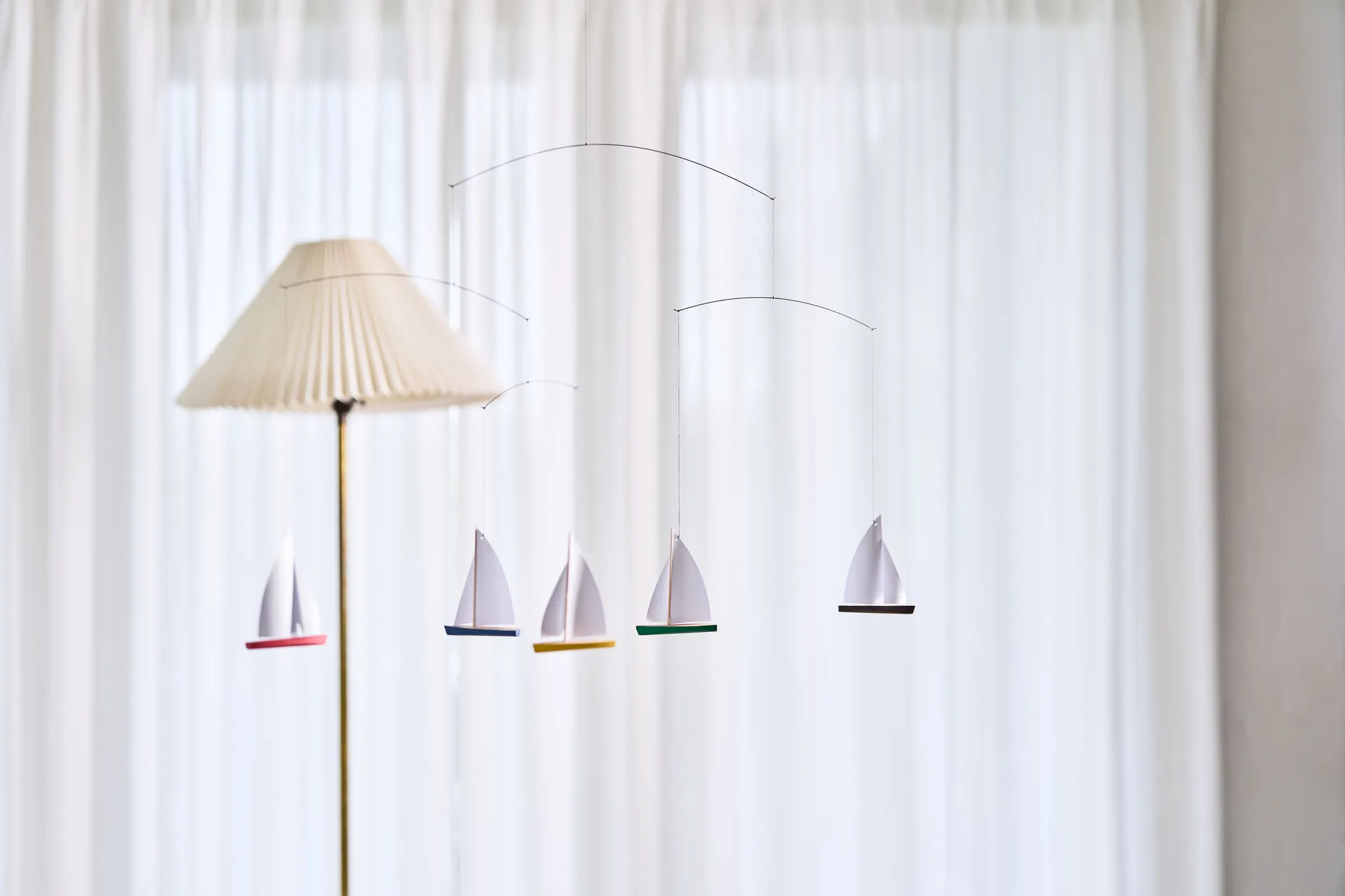 Dinghy Regatta 5 平衡挂件 mobile, multi Flensted Mobiles