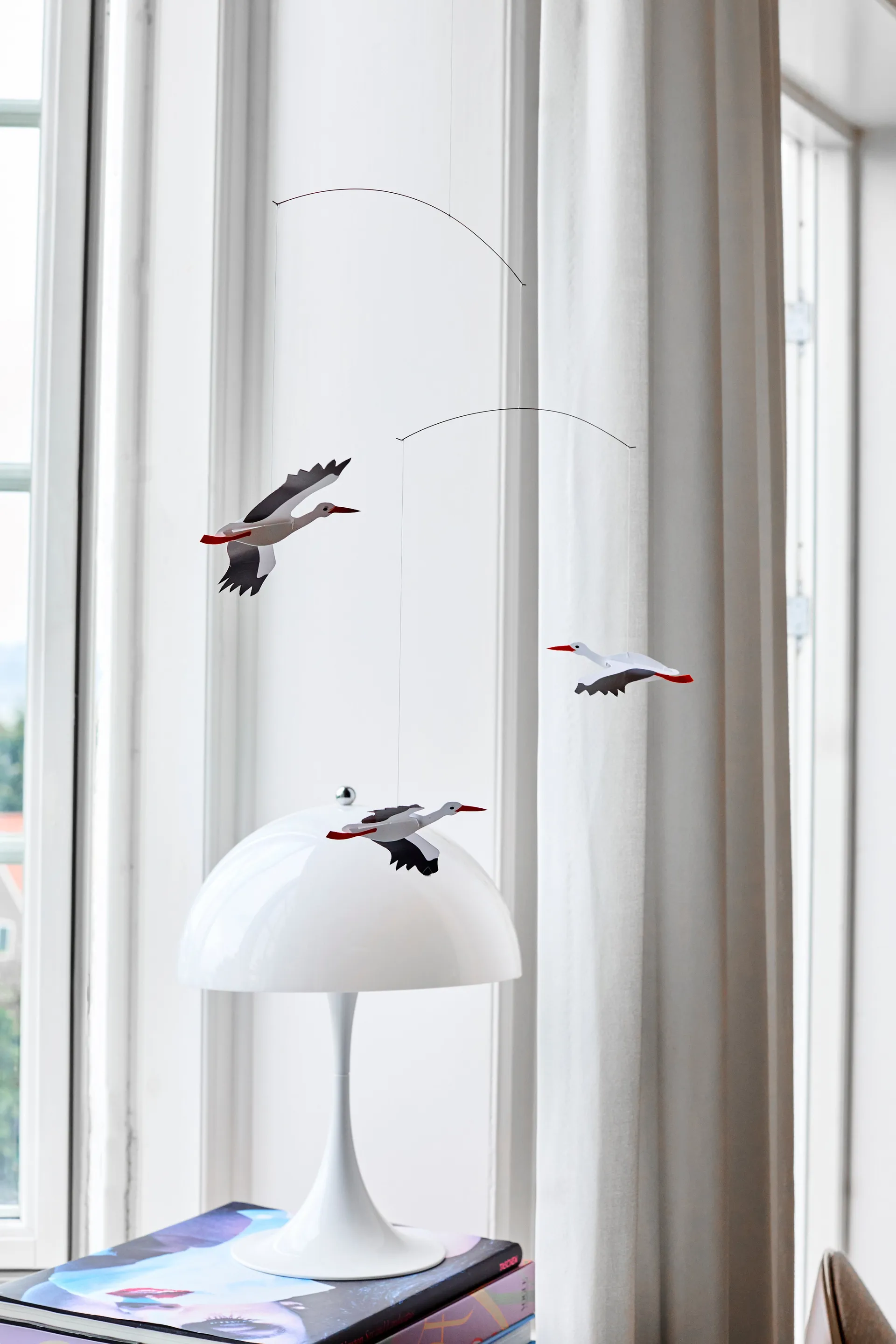 Lucky storks 平衡挂件 mobile, multi Flensted Mobiles