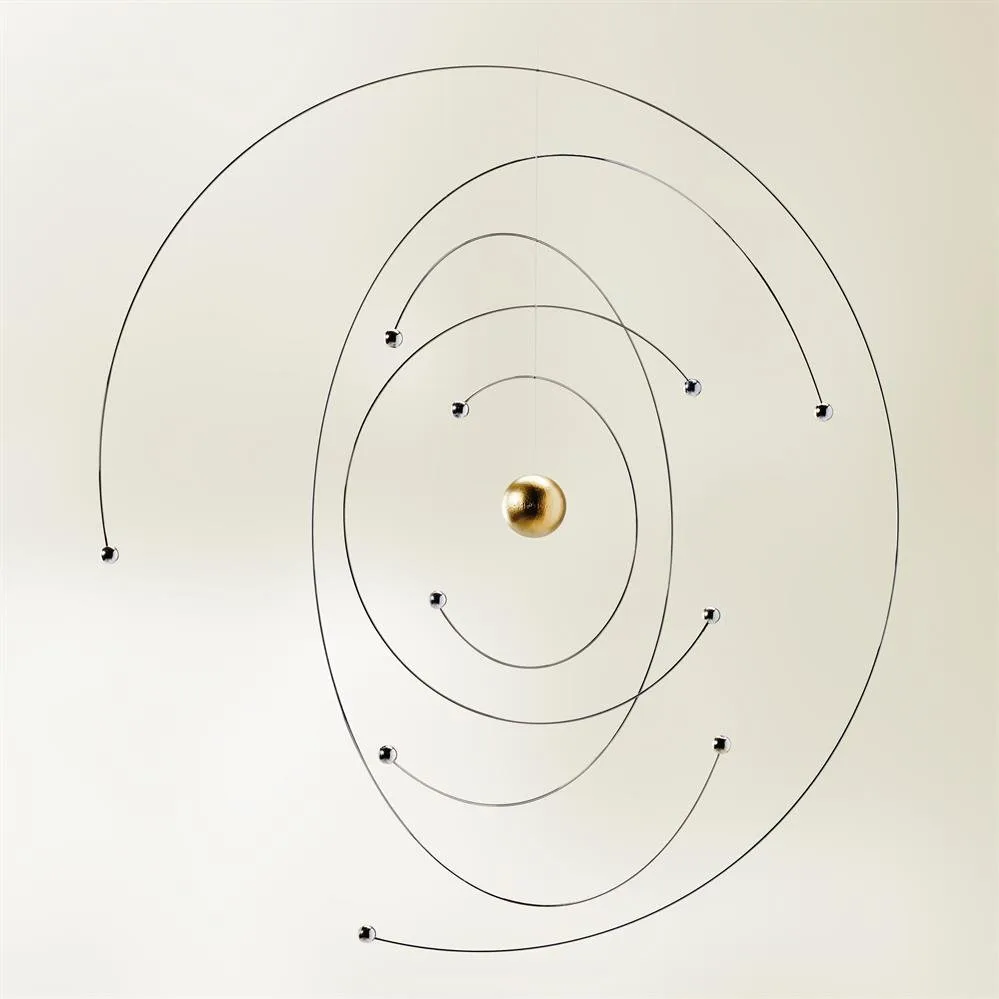 Niels Bohr Atom Model  平衡挂件 mobile, multi Flensted Mobiles