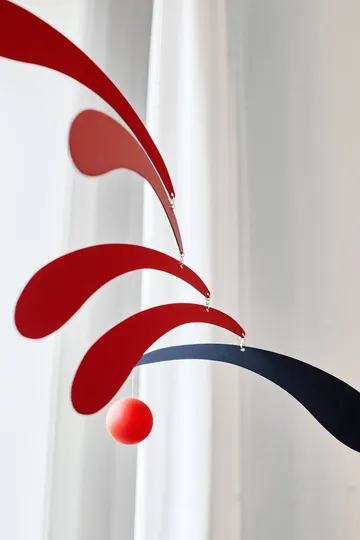The Flowing Rythm 平衡挂件 mobile - 红色 - Flensted Mobiles