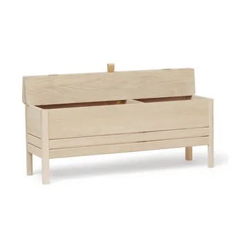 A Line 收纳长凳 111cm - 白橡木 - Form & Refine