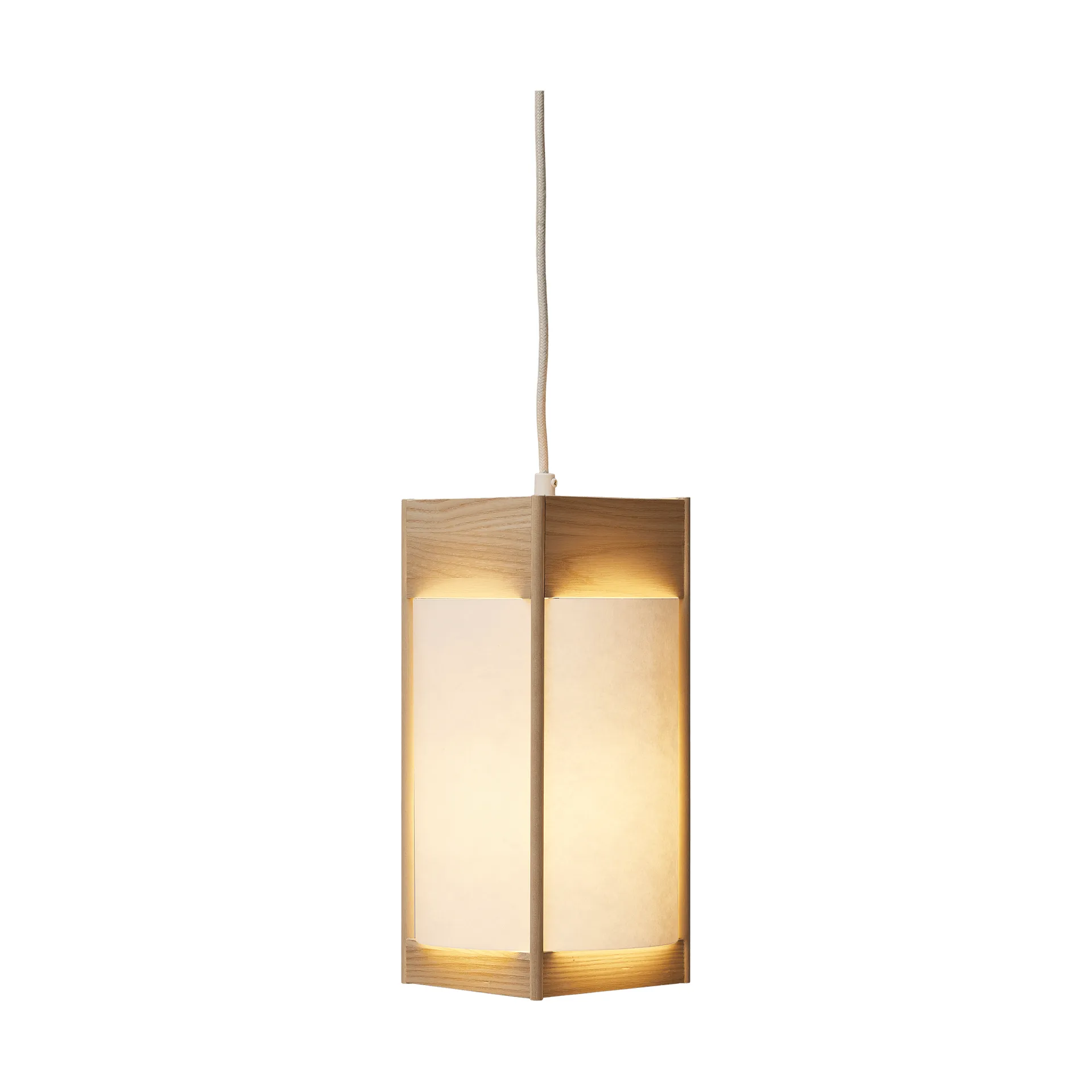 Andon 吊灯, 梣木，中号 Form & Refine