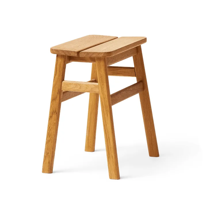 Angle Standard 凳子 45cm, 橡木 Form & Refine