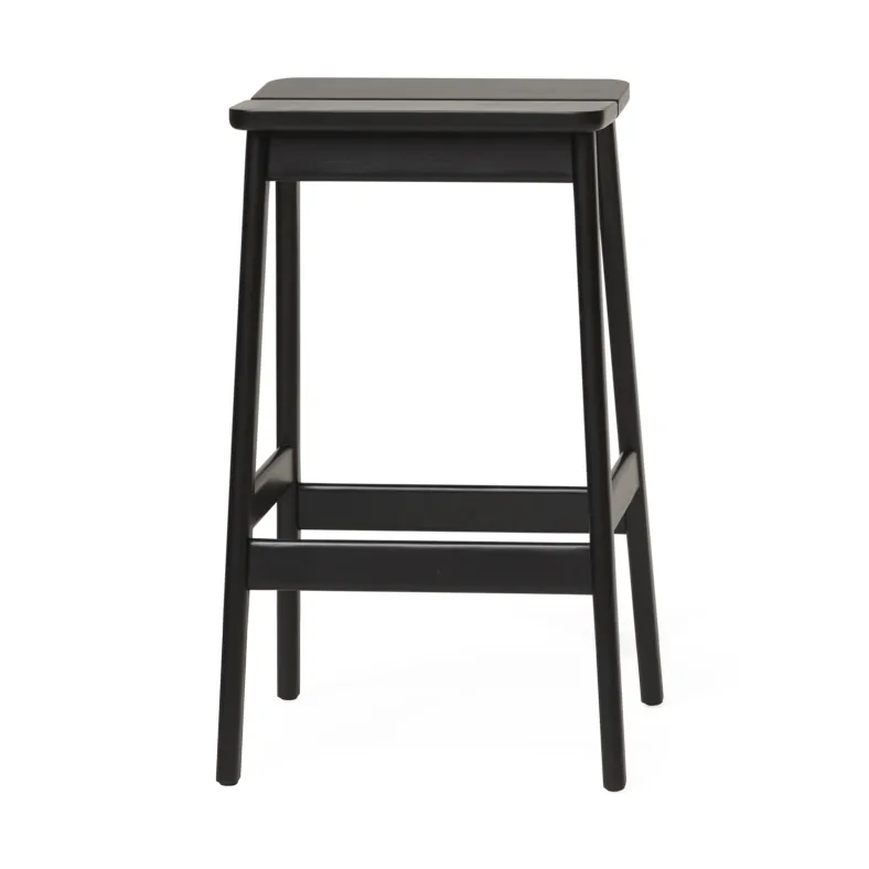 Angle Standard 高脚凳 65cm, 黑色 Form & Refine