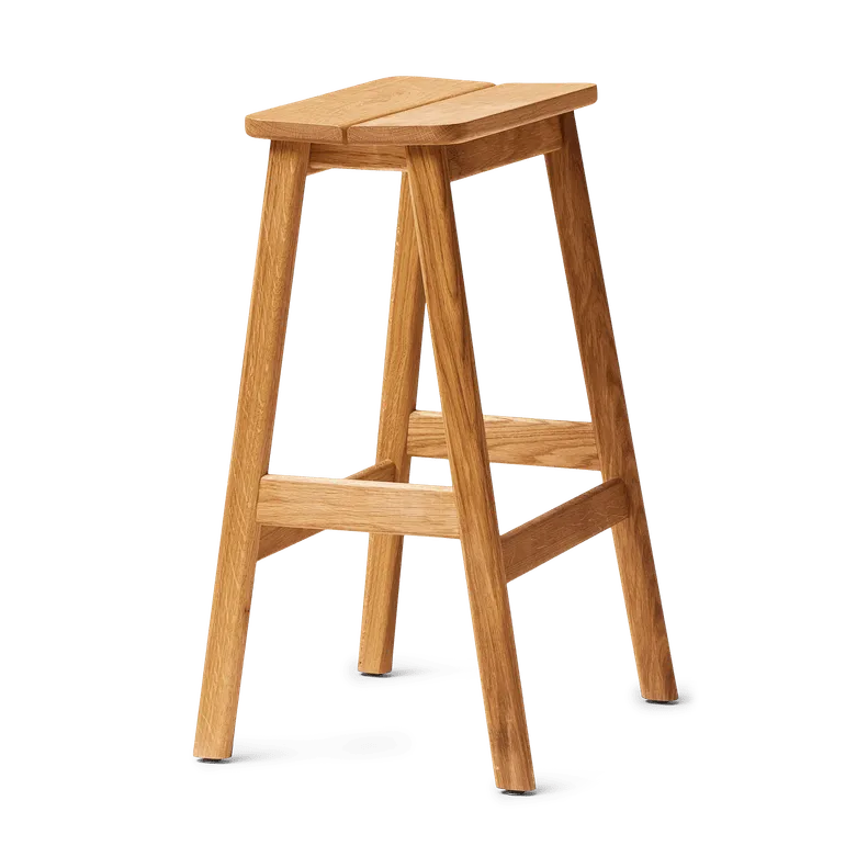 Angle Standard 高脚凳 65cm, 橡木 Form & Refine