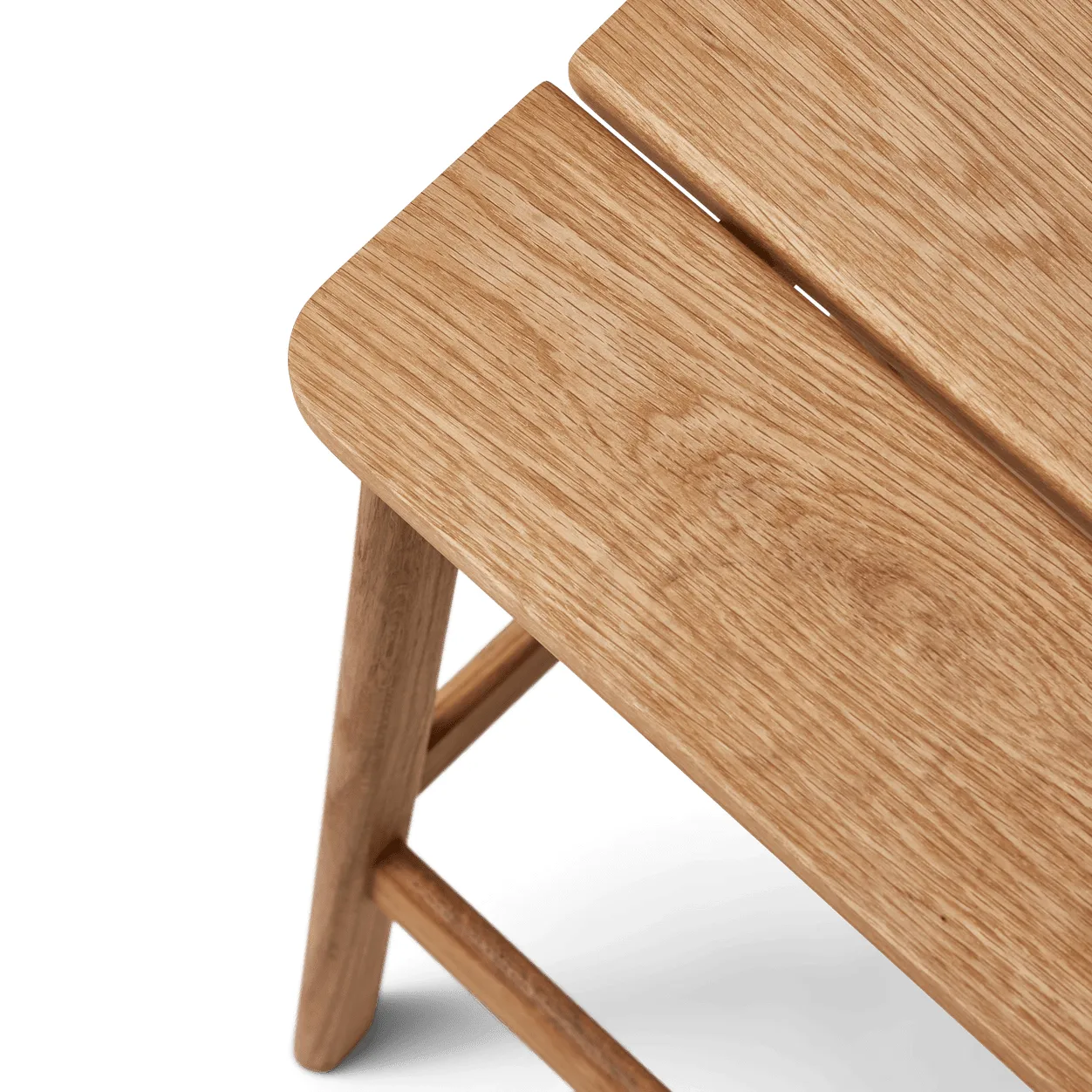 Angle Standard 高脚凳 65cm, 橡木 Form & Refine