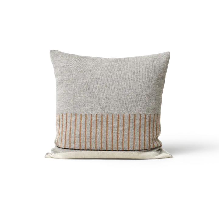 Aymara 靠垫 52x52cm - Pattern 灰色 - Form & Refine