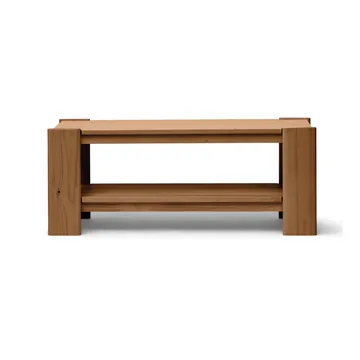 Beam 横梁 长凳 - 深棕色松木_112x45x33cm - Form & Refine