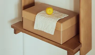 Beam 横梁 墙上置物架 - 深棕色松木_60x90.5x25cm - Form & Refine