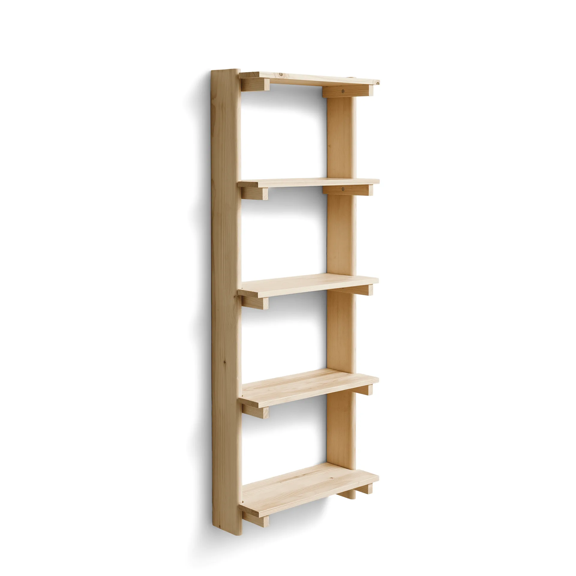 Beam wall 架子 5 shelves, Pinewood Form & Refine
