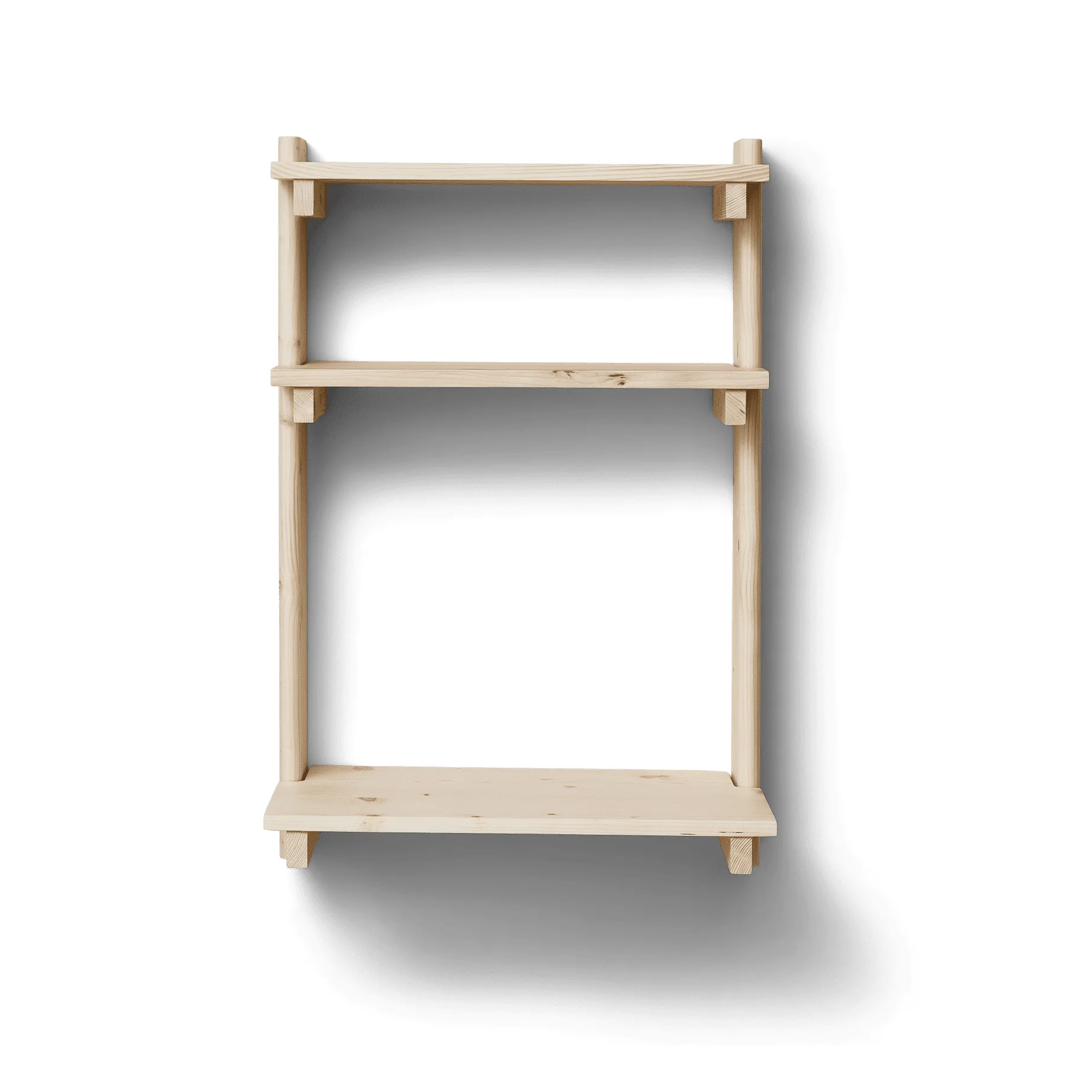 Beam wall 架子 with desk, Pinewood Form & Refine