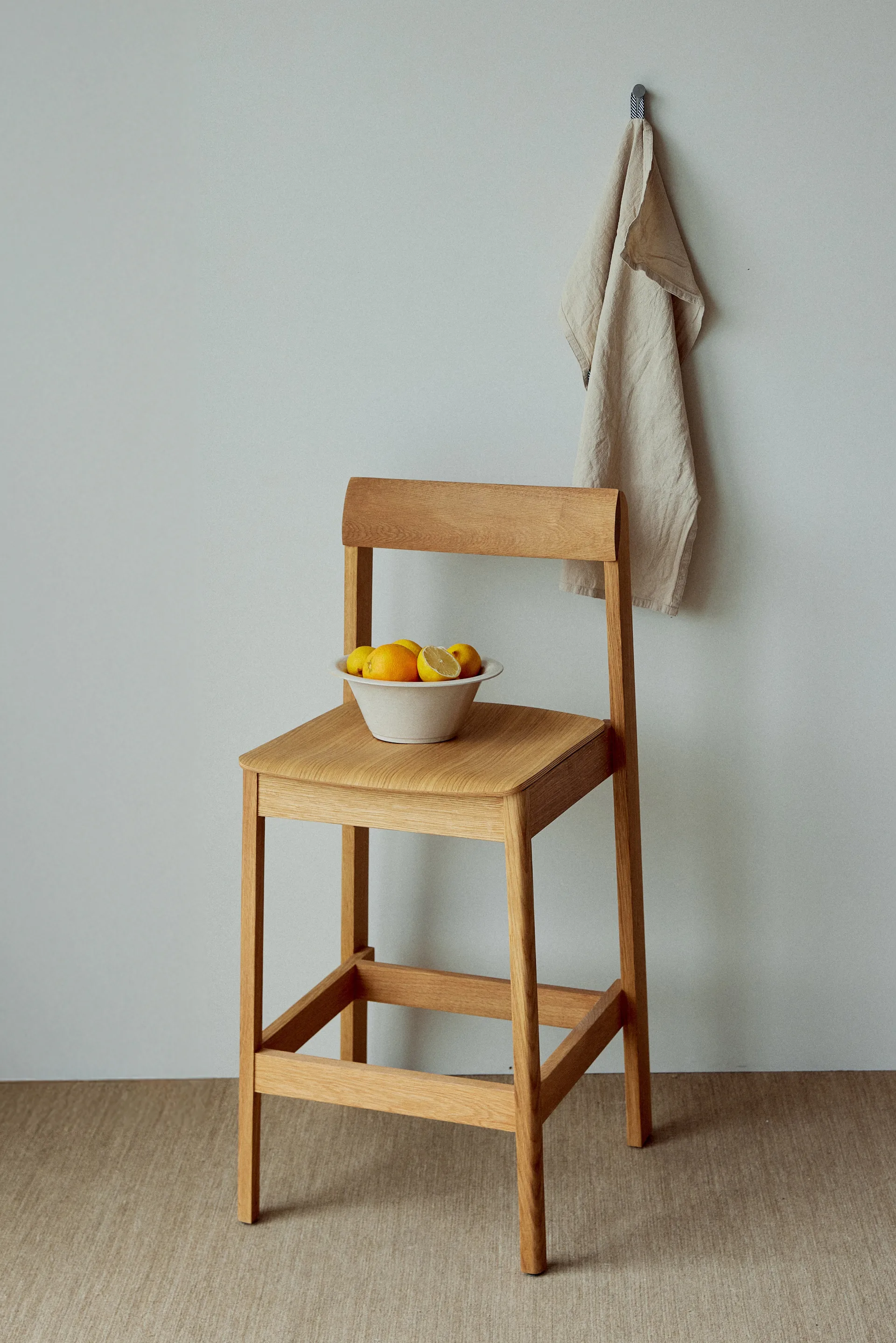Blueprint 蓝图 吧凳, 橡木_65cm Form & Refine