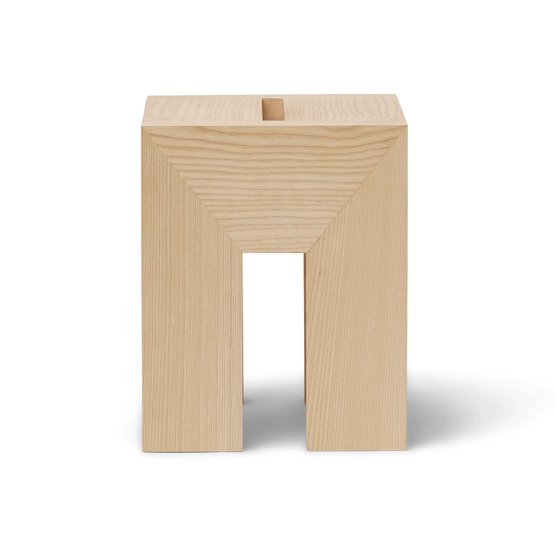Monolith 边几, 白蜡木，29x29x36cm Form & Refine