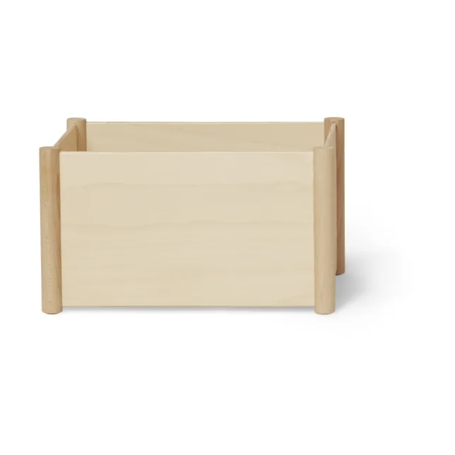 Pillar 中号收纳箱, 山毛榉木色 Form & Refine