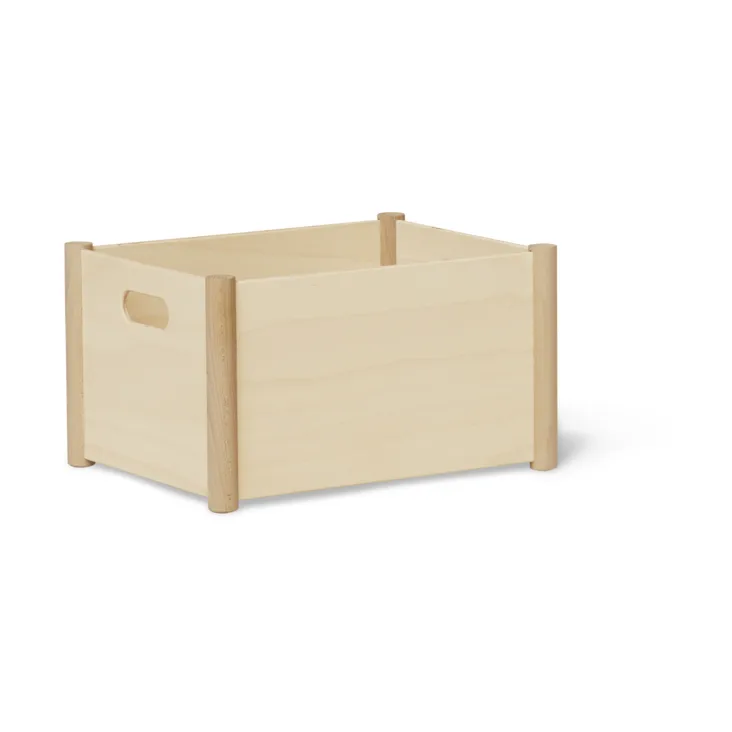 Pillar 中号收纳箱, 山毛榉木色 Form & Refine