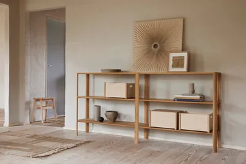 Pillar 中号收纳箱 - 山毛榉木色 - Form & Refine