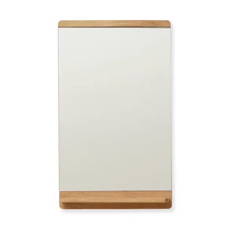 Rim 墙面镜 40x68 cm, 自然木色 Form & Refine