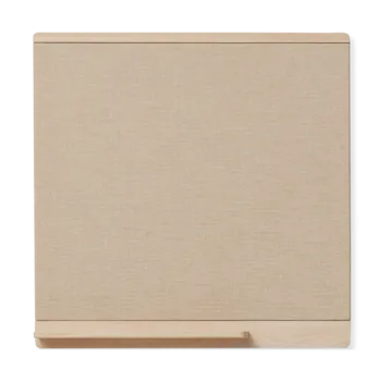 Rim pinboard 75x75 cm - 白色 自然木色 - Form & Refine