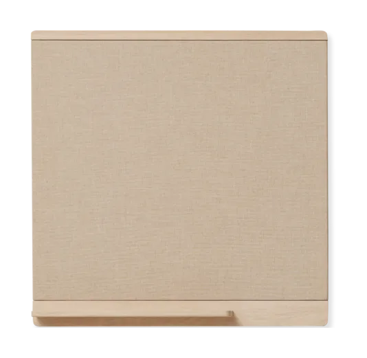 Rim pinboard 75x75 cm - 白色 自然木色 - Form & Refine