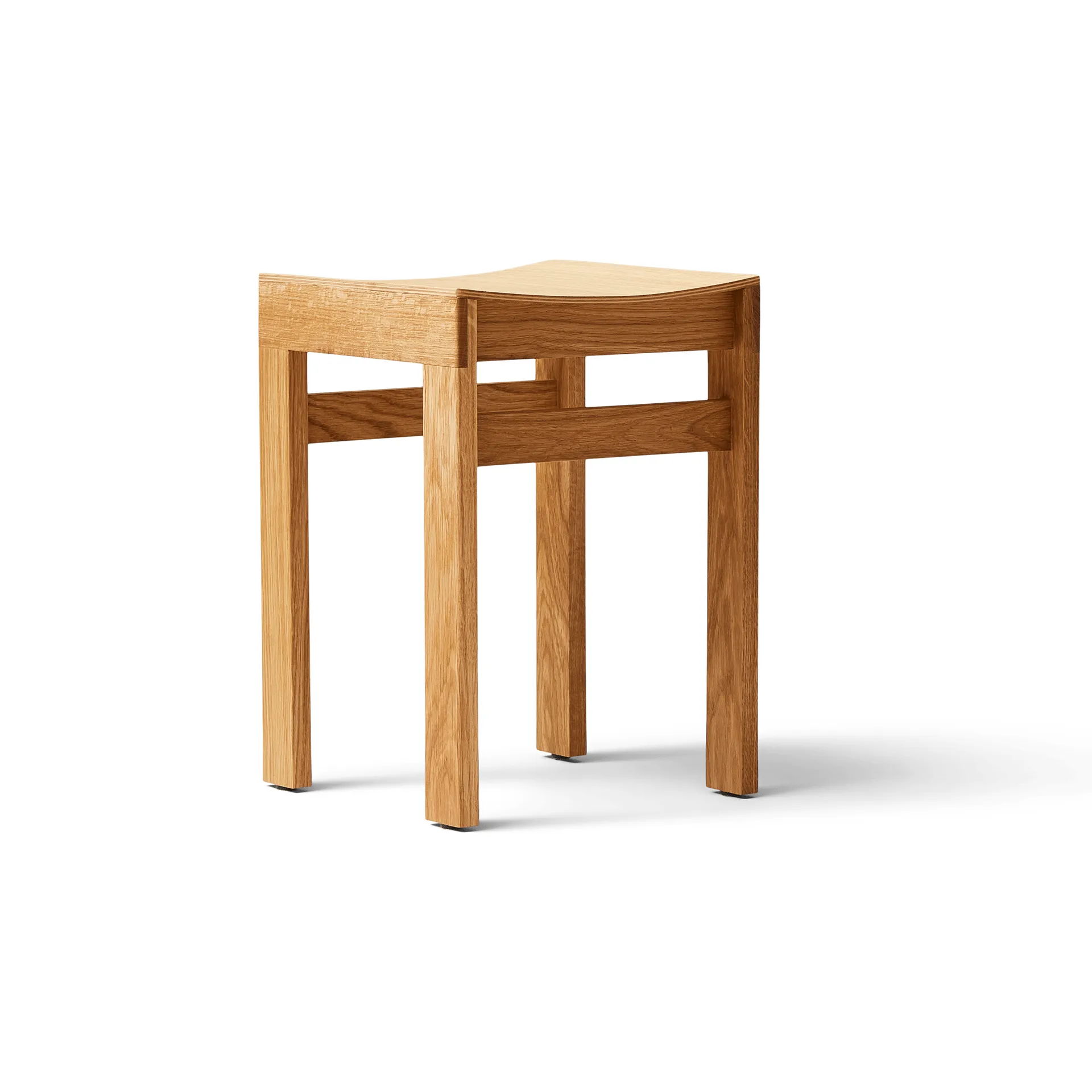Sonder 凳子 47.5 cm, 自然木色 Form & Refine