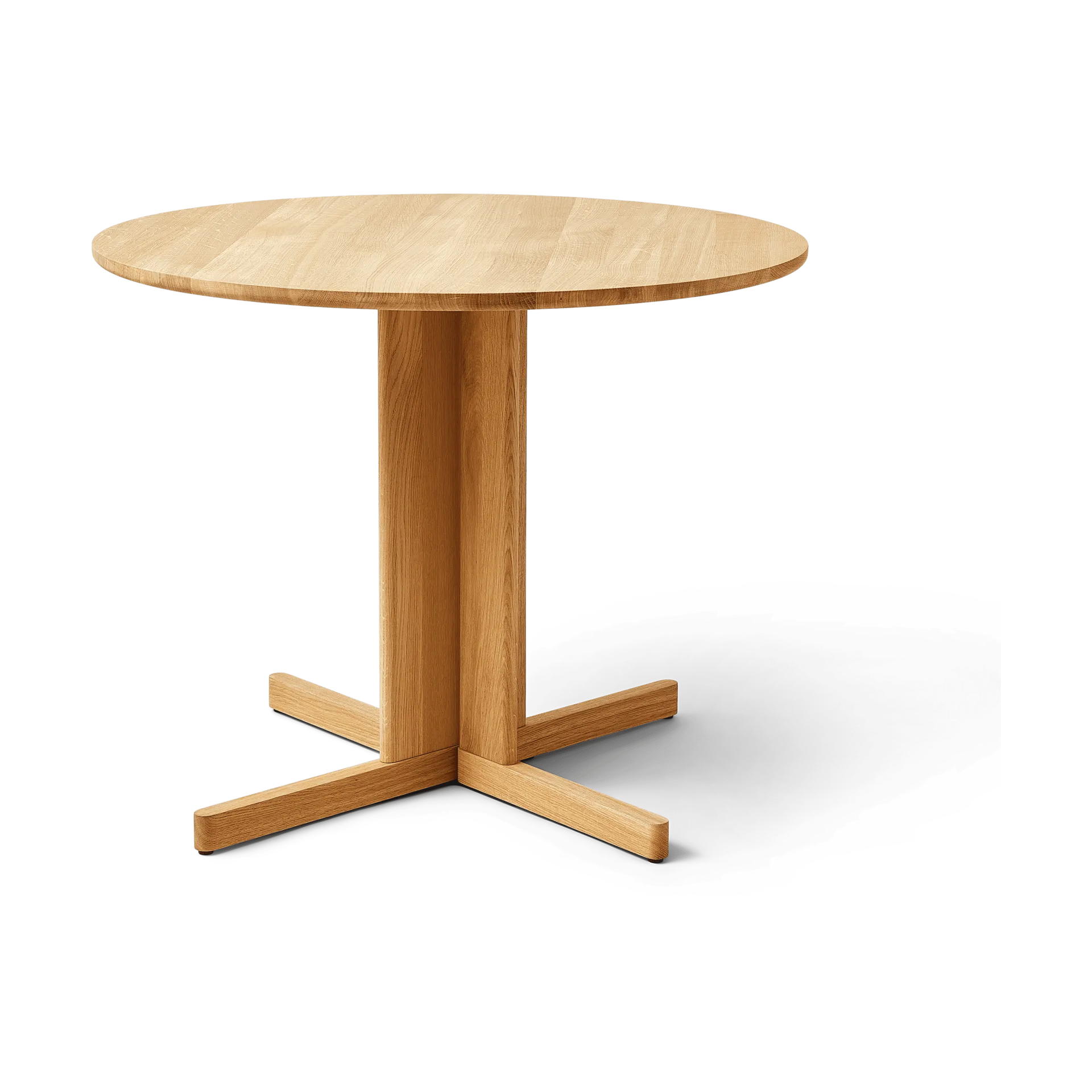 Trefoil 餐桌 Ø90cm, 橡木 Form & Refine