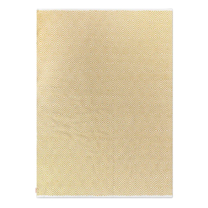 菱形地毯170x230cm - 黄色 - Formgatan