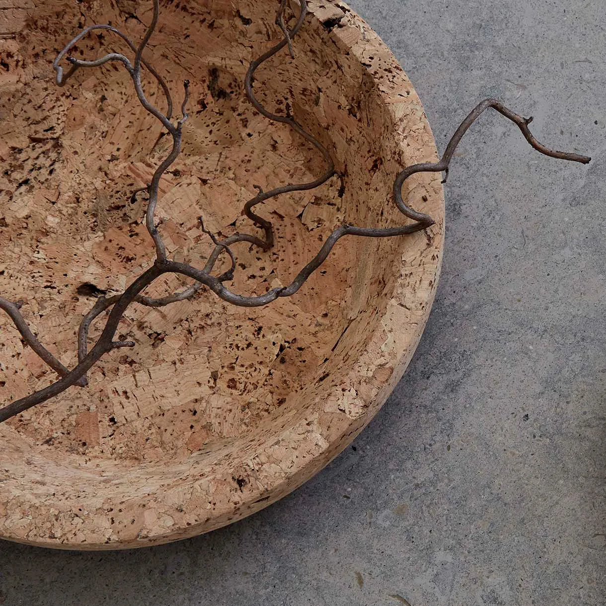 Cork 碗  M 29 cm, natural Formgatan