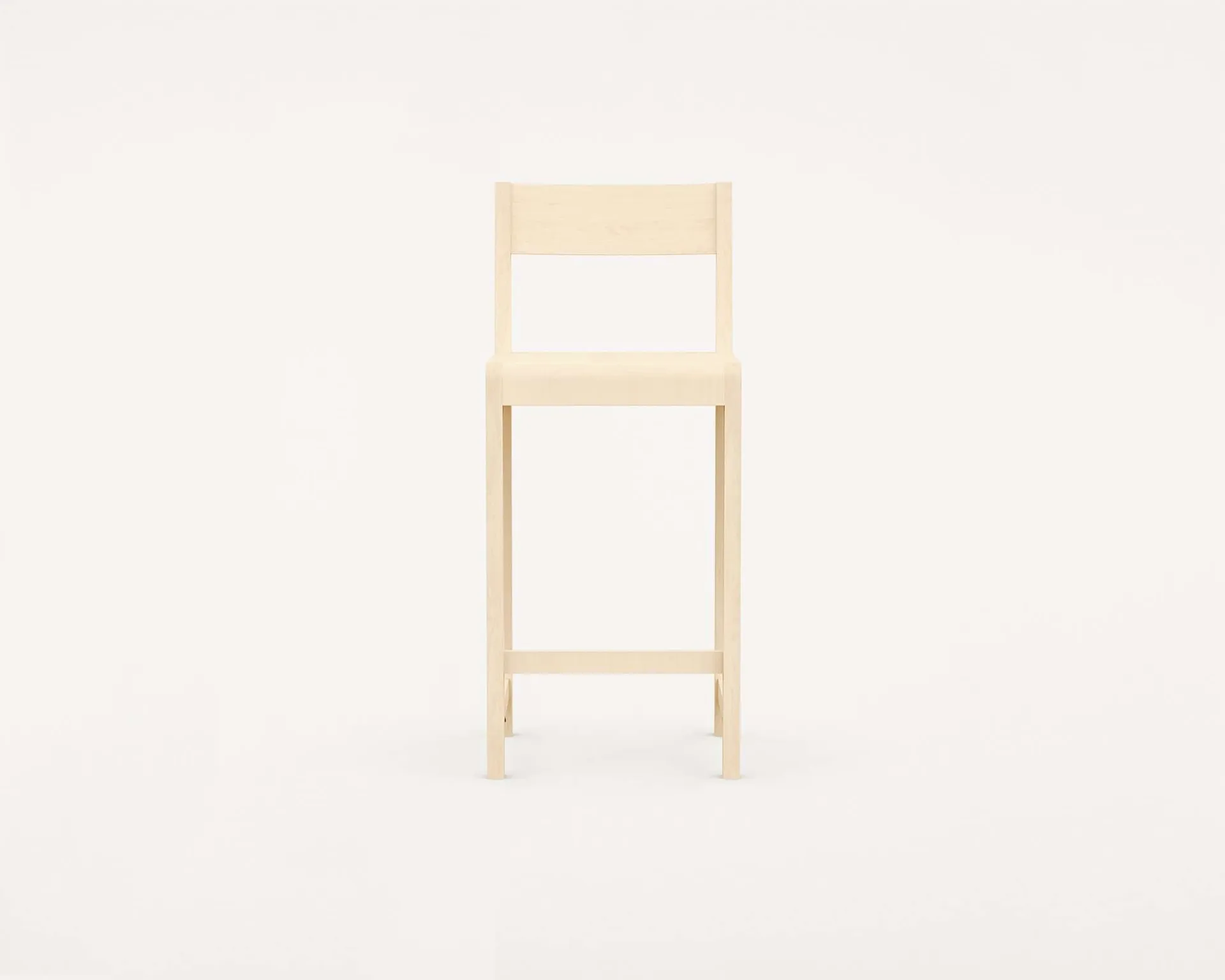 Bar Chair 01 吧椅, 桦木, 65 cm FRAMA