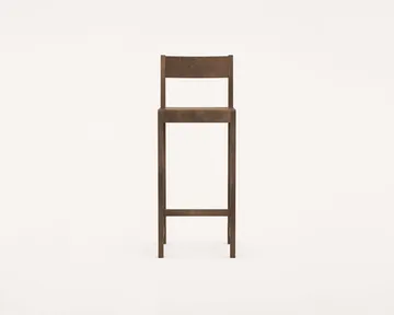 Bar Chair 01 吧椅 - 深棕色桦木，76 cm - FRAMA