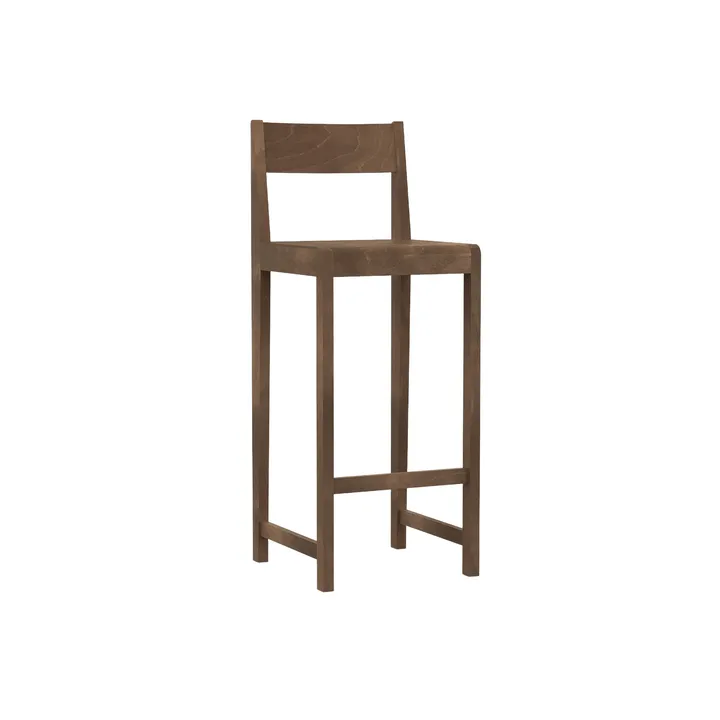 Bar Chair 01 barstol - 深棕色桦木，76 cm - FRAMA