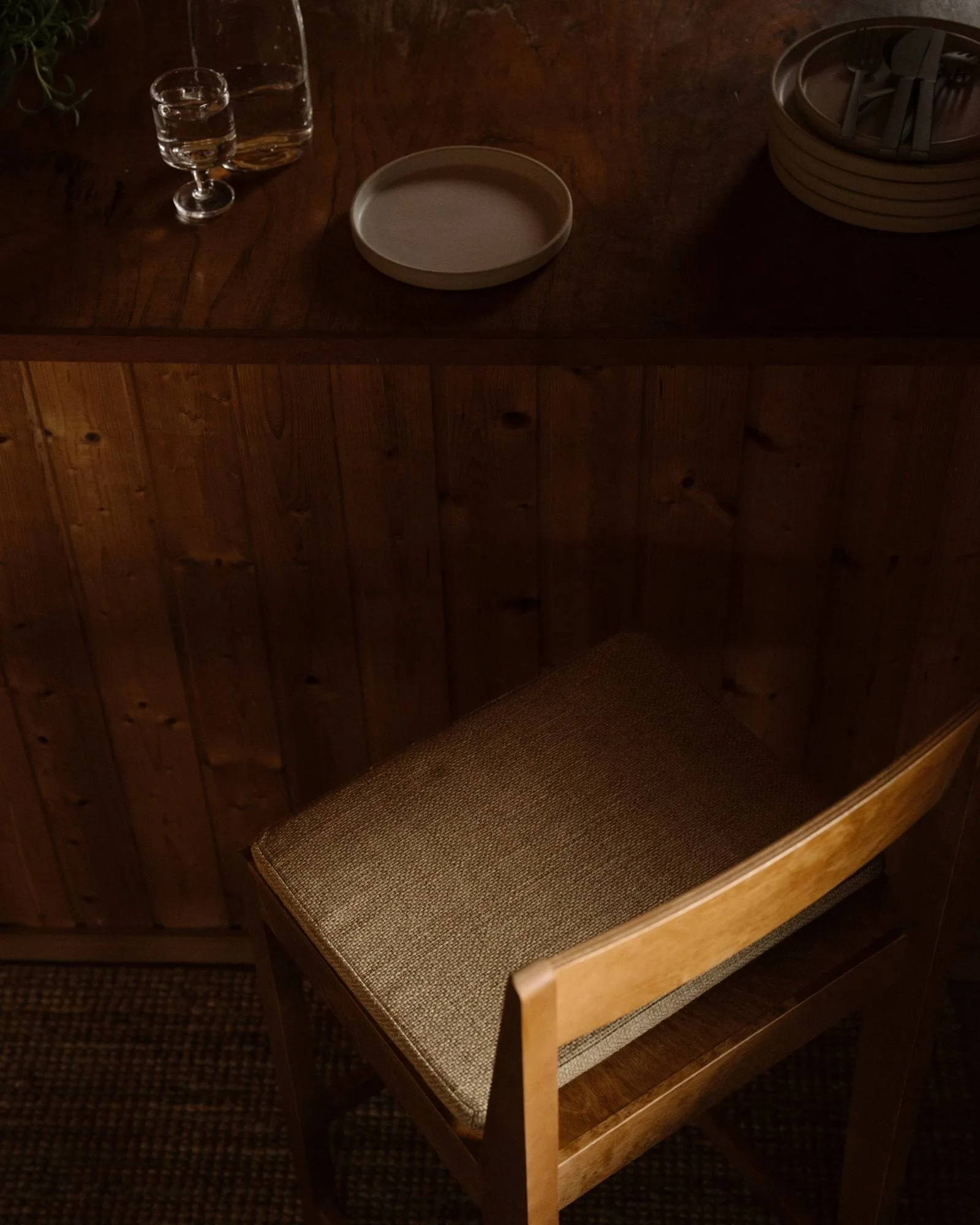Bar Chair 01 吧椅坐垫, Camel, 32x40x4 cm FRAMA