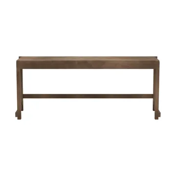 Bench 01 长凳 - 深棕色桦木, 114,6x37x46 cm - FRAMA