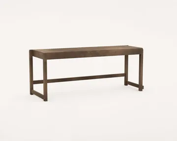Bench 01 长凳 - 深棕色桦木, 114,6x37x46 cm - FRAMA