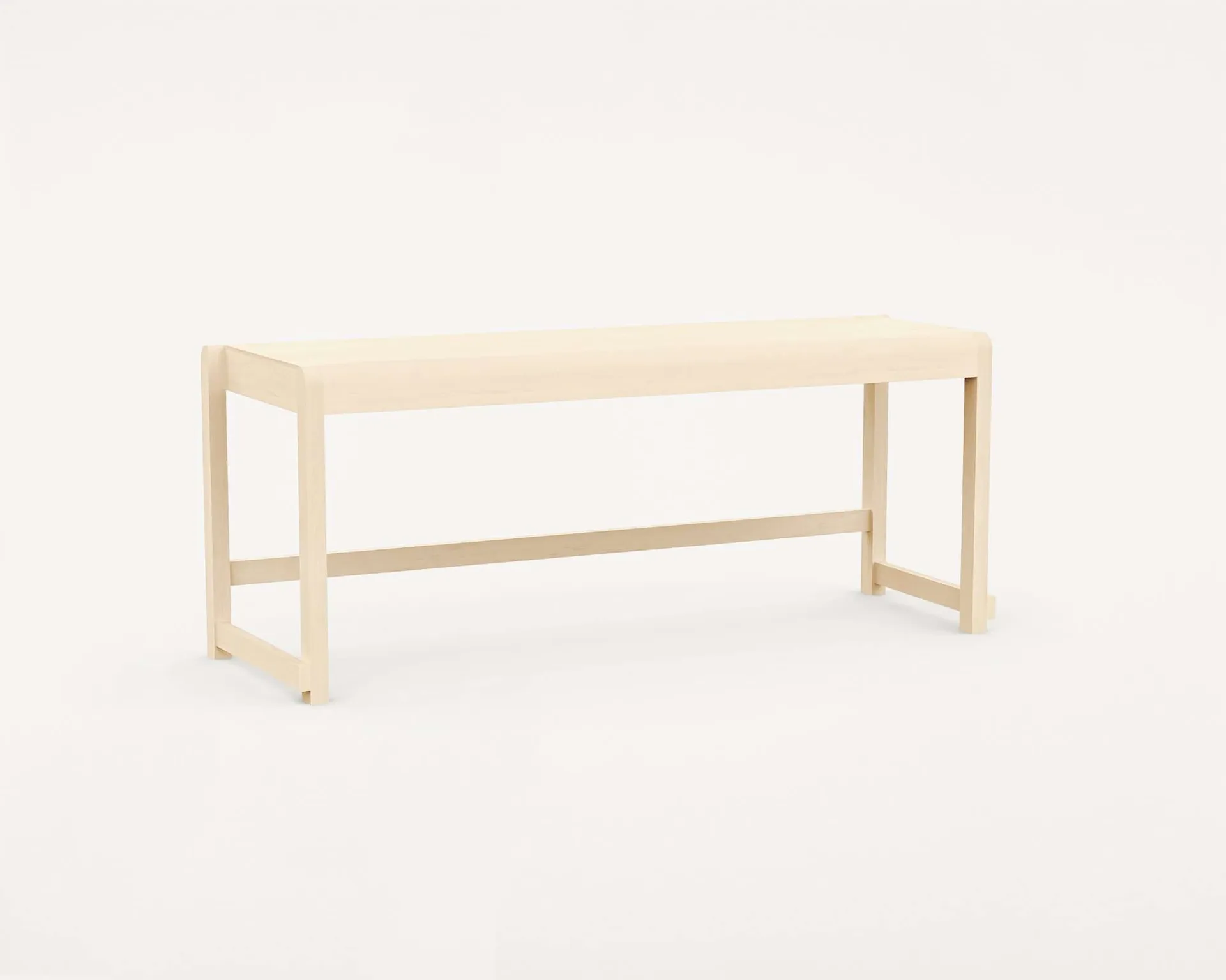 Bench 01 长凳, 桦木, 114,6x37x46 cm FRAMA