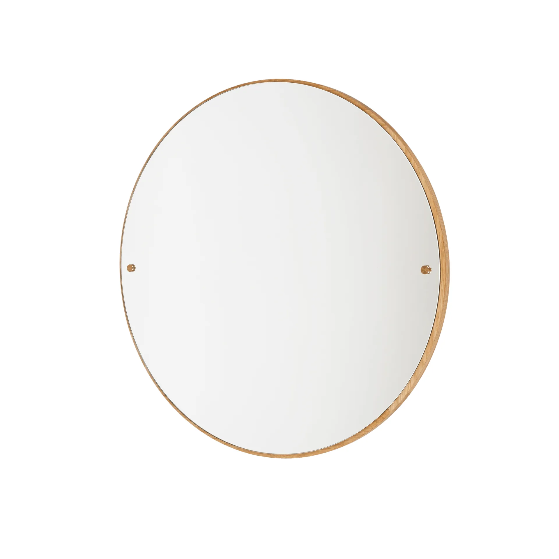 CM Circle 镜子, 橡木, large, Ø70 cm FRAMA
