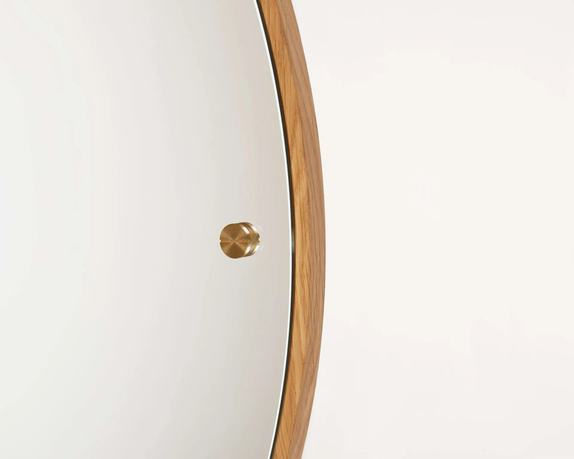 CM Circle 镜子, 橡木, medium, Ø60 cm FRAMA