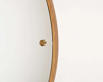 CM Circle 镜子 - 橡木, medium, Ø60 cm - FRAMA