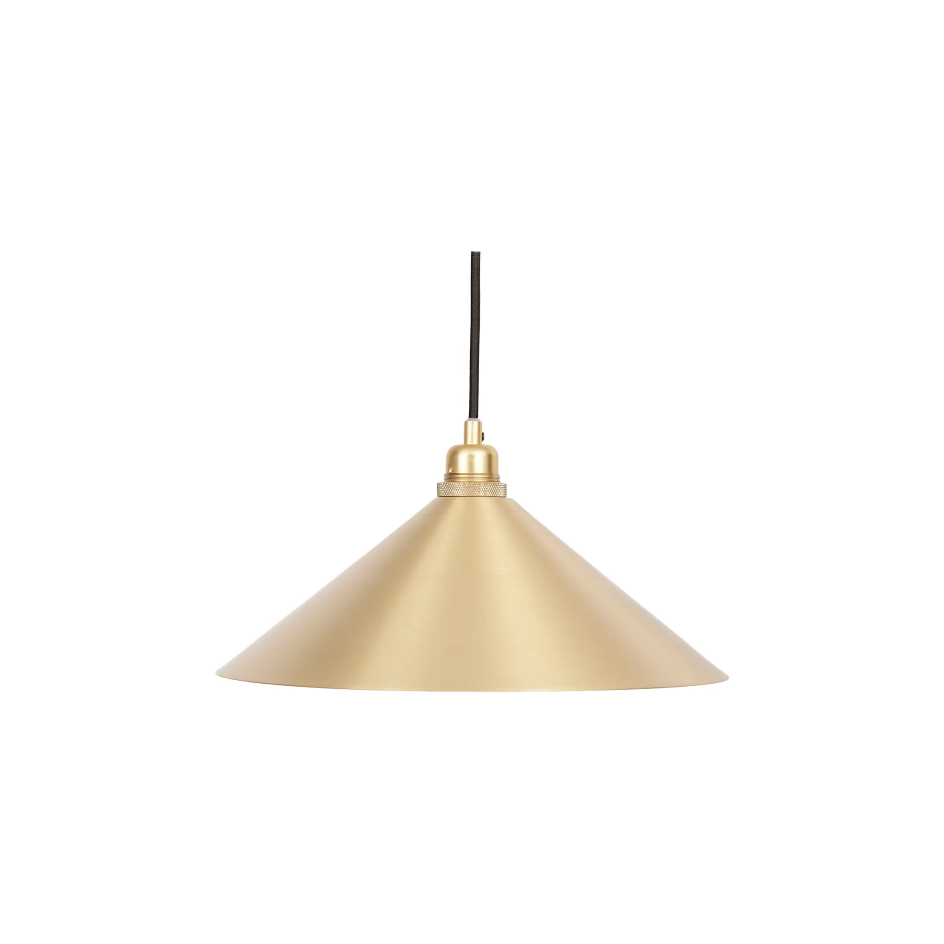 Cone Shade 吊灯, Brass, medium, Ø36 cm FRAMA
