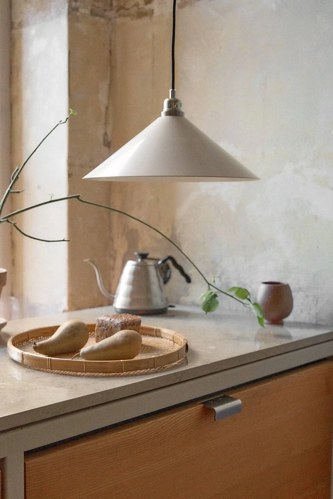 Cone Shade 吊灯, White, medium, Ø36 cm FRAMA