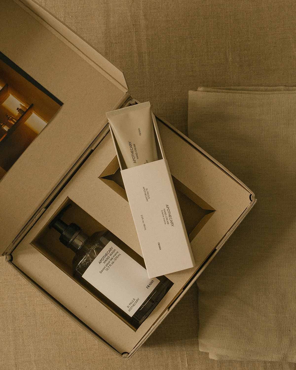 FRAMA 洗手液+护手霜礼盒, Apothecary FRAMA